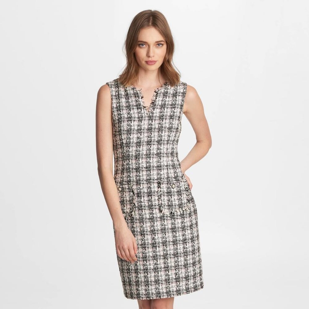 Karl Lagerfeld Paris Tweed Dress